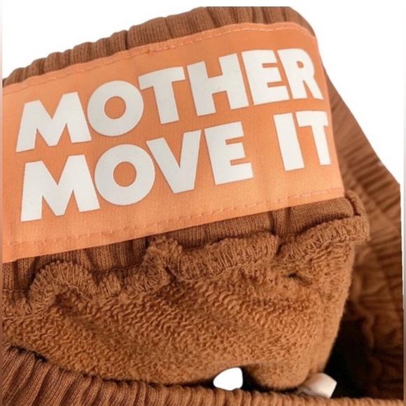 Mother Move It Knock Out Ankle Mocha Bisque Sweatpants Size Small NWT - Picture 10 of 12